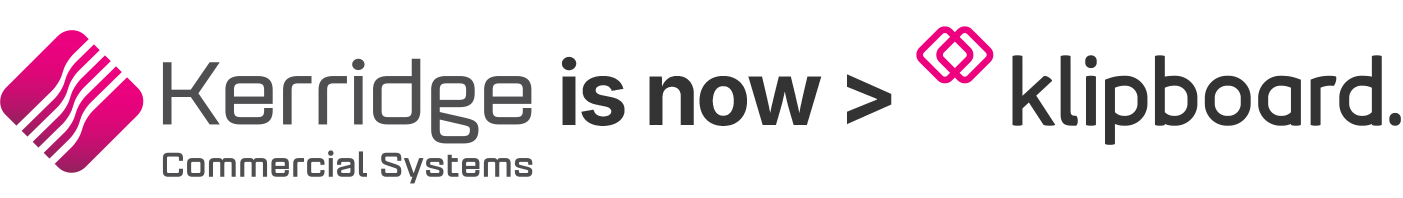 Kerridge Commercial Systems is now Klipboard